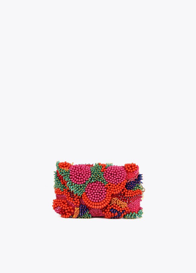 lola casademunt Bolsito sobre en pedrería multicolor Ofertas especiales