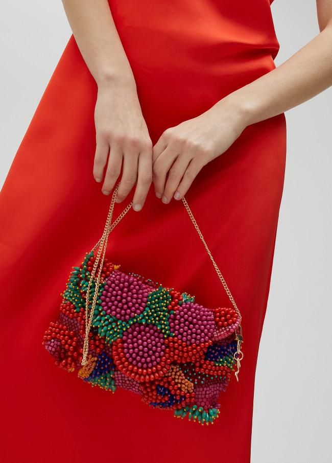 lola casademunt Bolsito sobre en pedrería multicolor Ofertas especiales