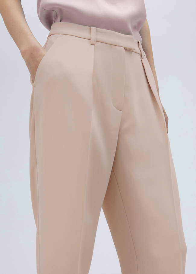 lola casademunt Pantalón fluido nude Rebajas de fin de temporada