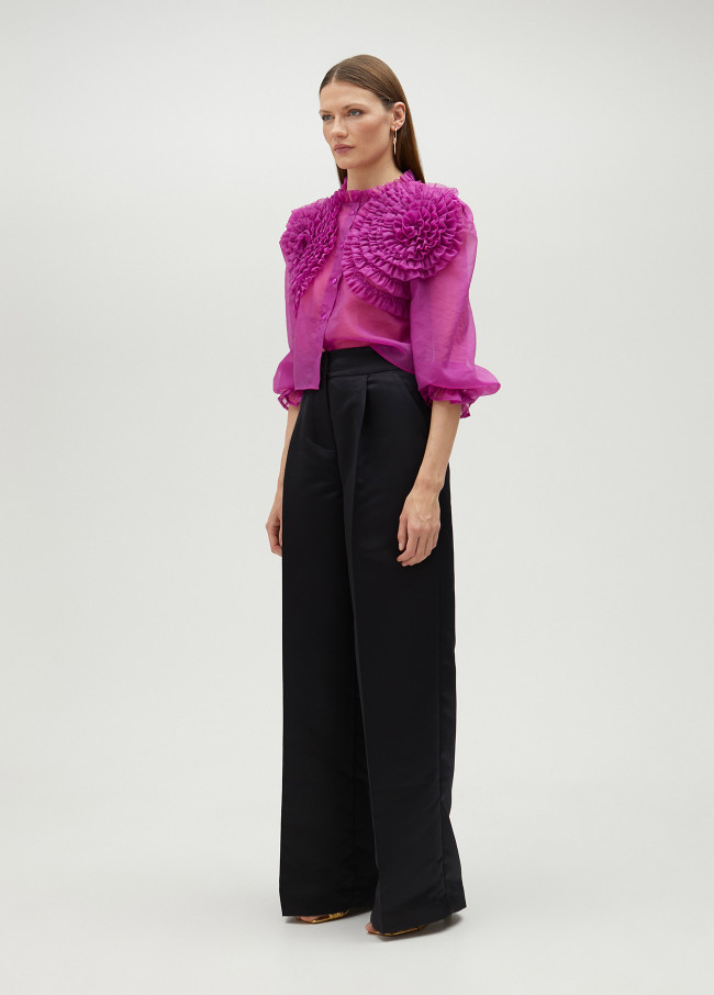lola casademunt Pantalón palazzo con pinzas Venta caliente