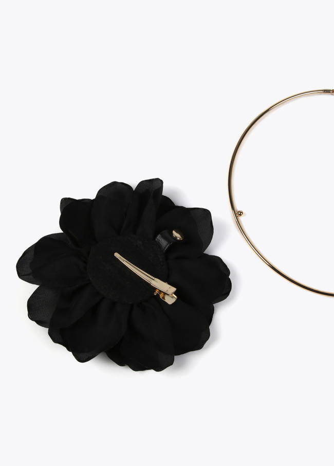 lola casademunt Collar flor grande extraible Gran oferta