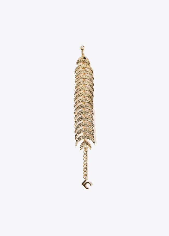 lola casademunt Pulsera pez articulado Ventas relámpago