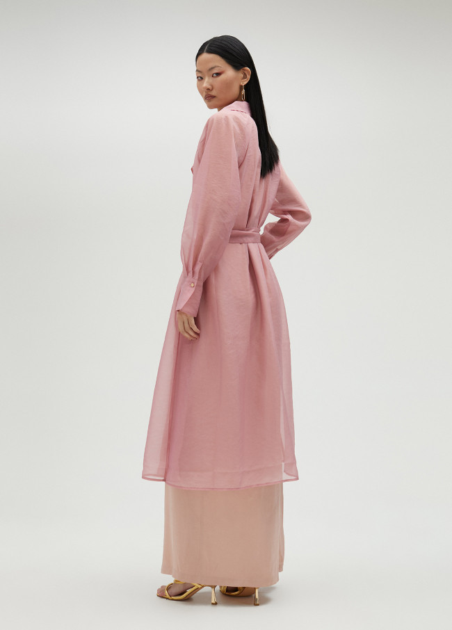 lola casademunt Trench de organza Liquidación