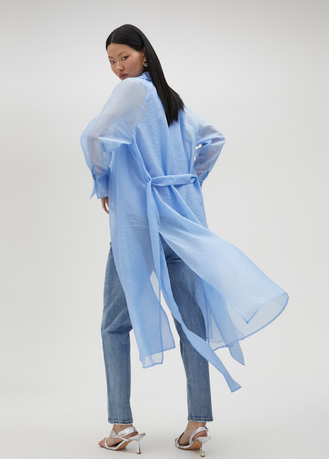lola casademunt Trench de organza Envío internacional gratuito