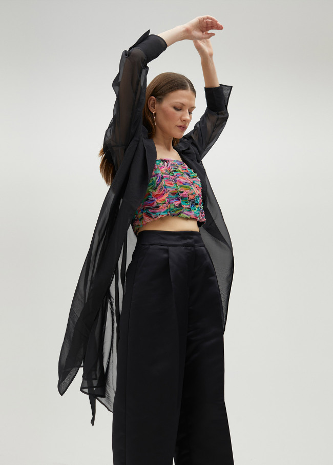 lola casademunt Trench de organza Limitado a 3 días