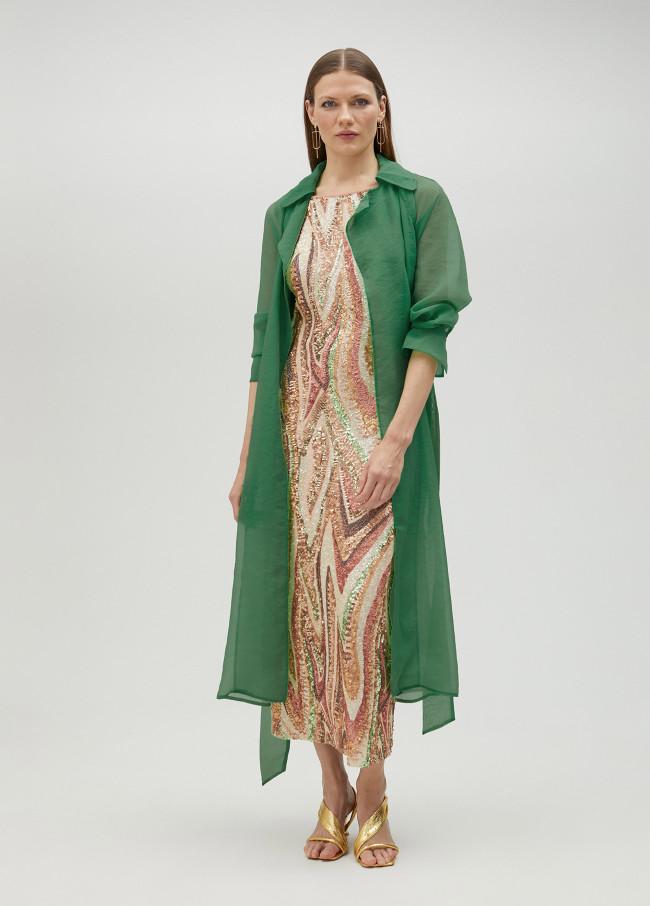 lola casademunt Trench de organza Libre de impuestos