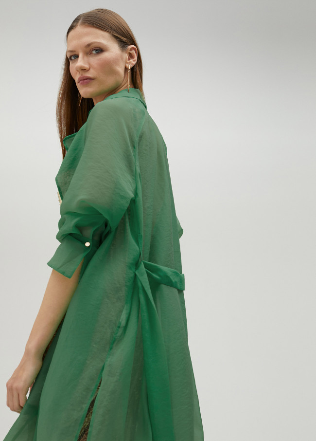lola casademunt Trench de organza Libre de impuestos
