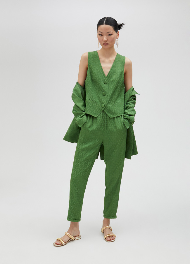 lola casademunt Chaleco jacquard Rebajas de fin de temporada
