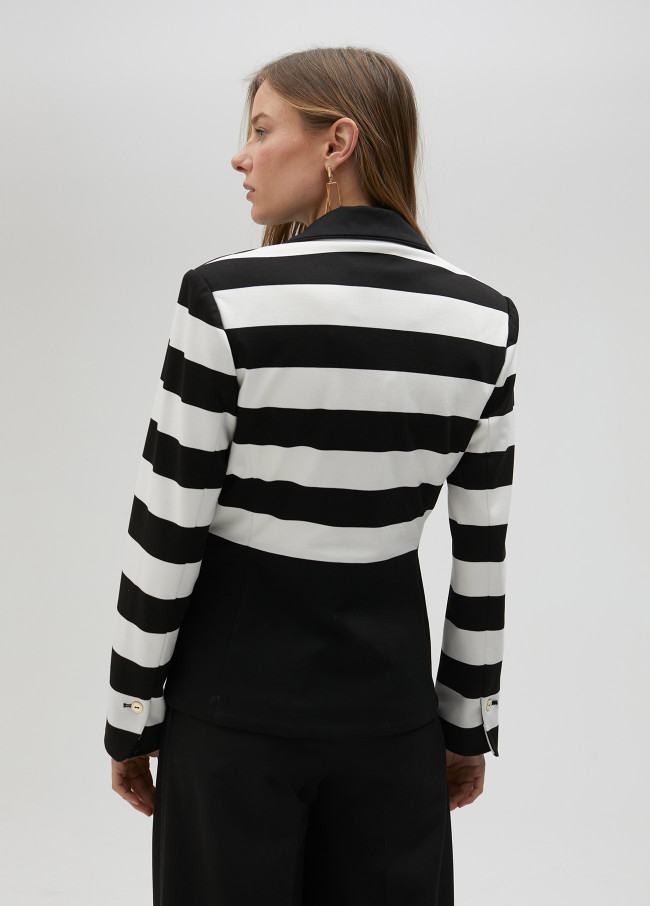 lola casademunt Blazer a rayas Outlet online