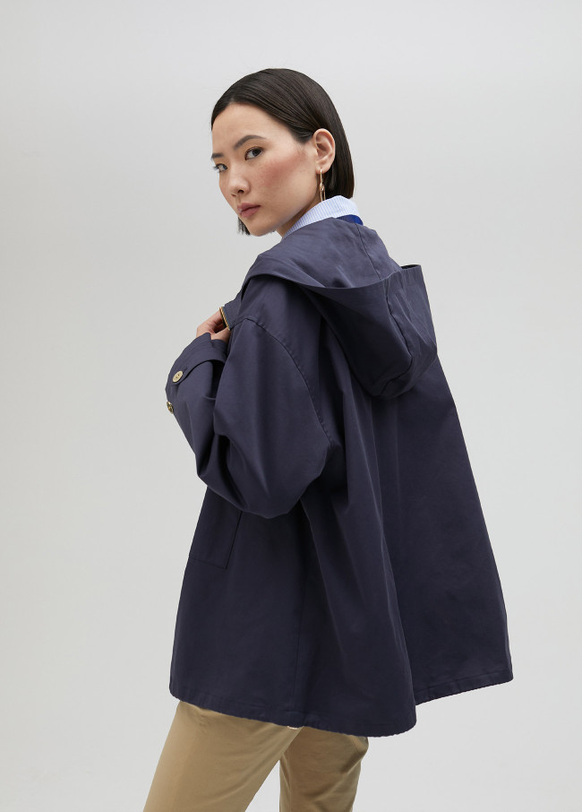 lola casademunt Parka corta con capucha Tienda