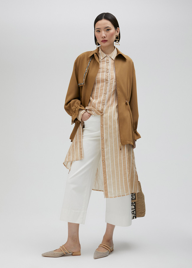 lola casademunt Chaqueta sahariana pedrería Mejor oferta