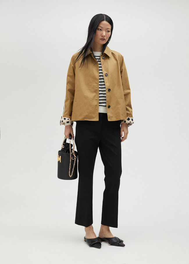 lola casademunt Pantalón campanita slim negro Último día