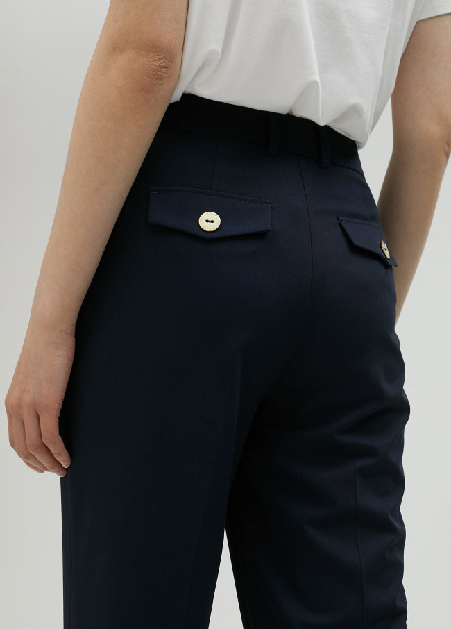 lola casademunt Pantalón campana básico Promoción por tiempo limitado