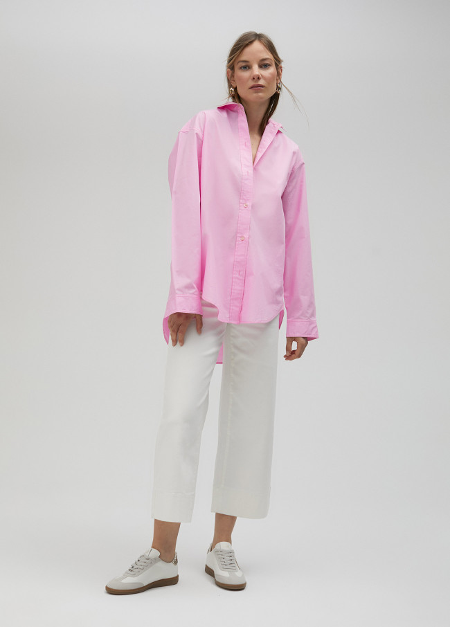 lola casademunt Camisa popelín oversize Descuentos del mes