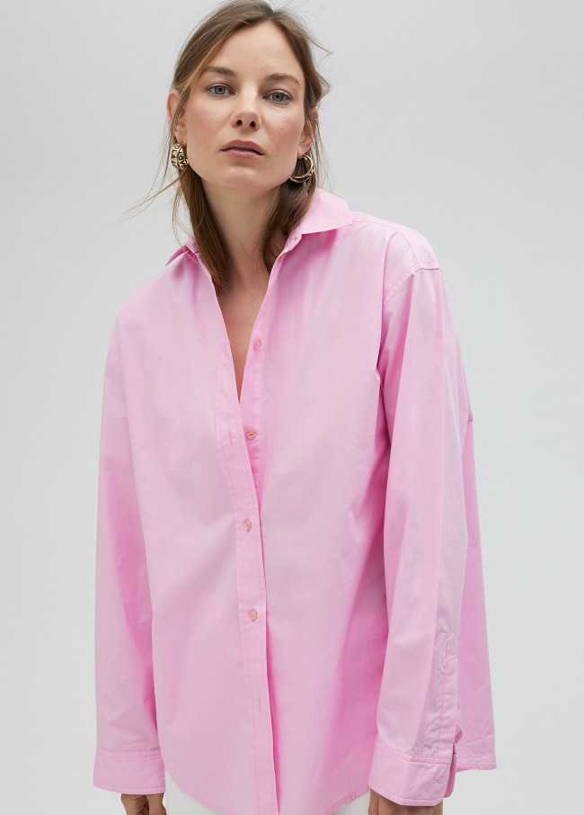 lola casademunt Camisa popelín oversize Descuentos del mes