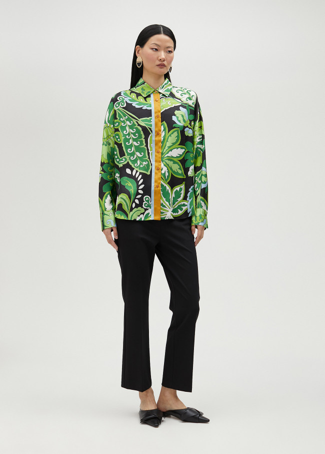 lola casademunt Camisa estampada paisley Ofertas de temporada