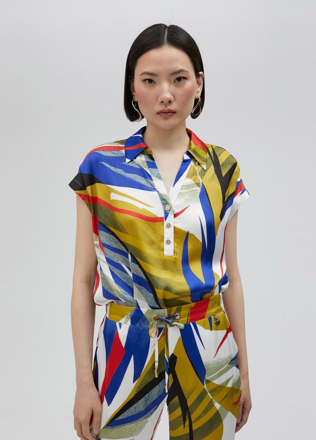 lola casademunt Camisa estampado tropical Outlet