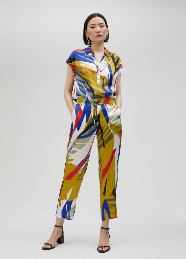 lola casademunt Camisa estampado tropical Outlet