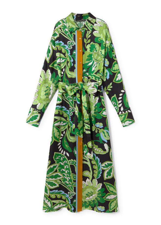 lola casademunt Vestido camisero estampado paisley Los más vendidos