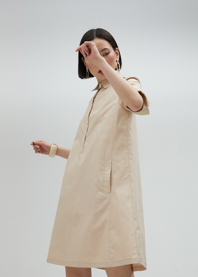 lola casademunt Vestido detalle strass en mangas Descuento