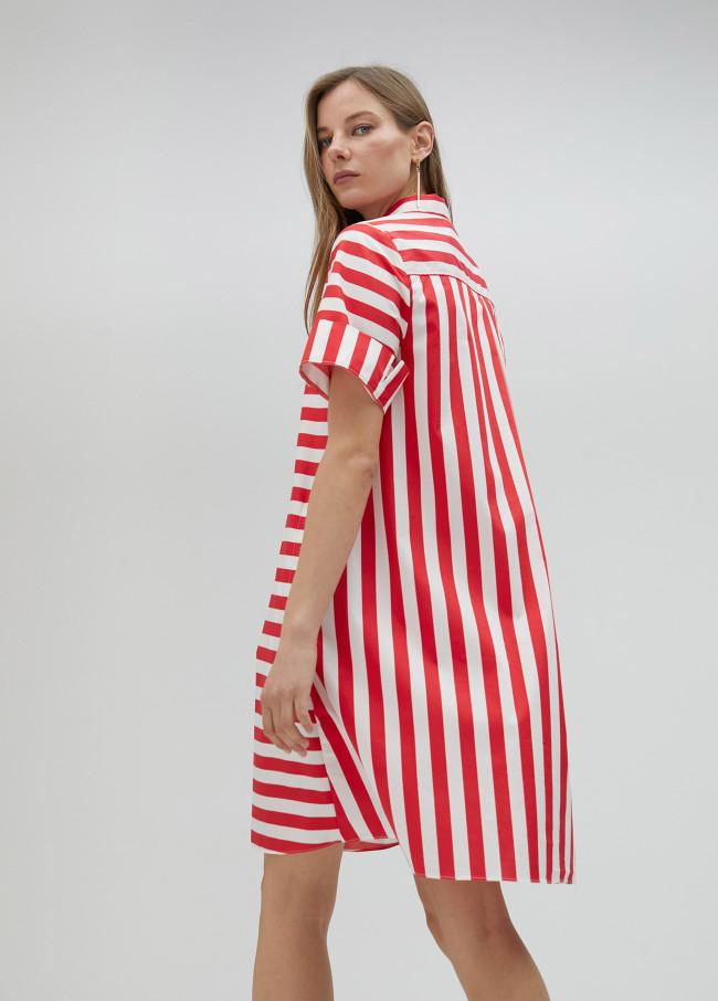 lola casademunt Vestido corto con rayas Rebajas online