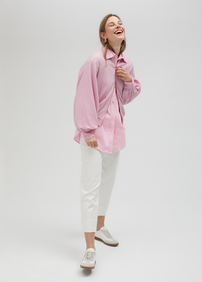 lola casademunt Chaqueta bomber lentejuela rosa Envío gratis