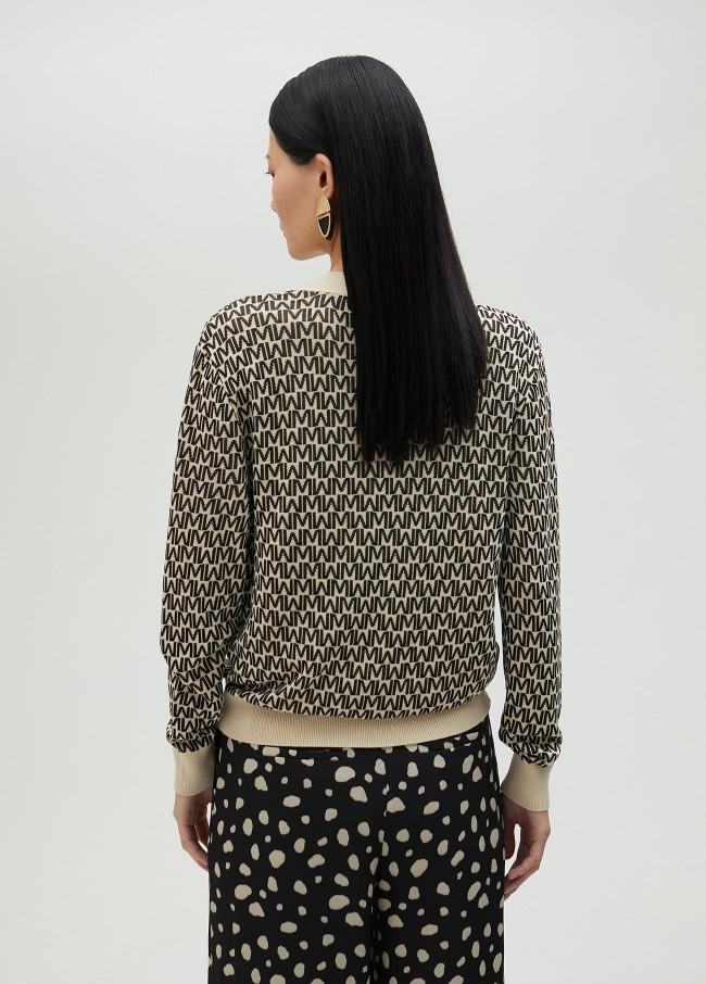lola casademunt Cárdigan jacquard logotipado Último día