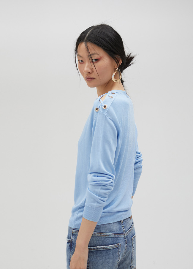 lola casademunt Jersey detalle hombro Ahorra y exporta