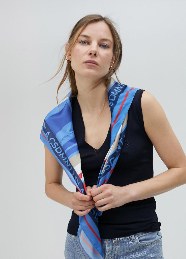 lola casademunt Top básico punto Última moda