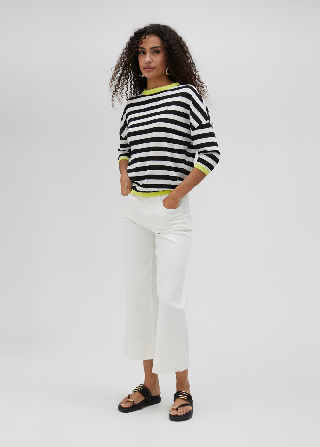 lola casademunt Jersey fino de rayas bicolor Rebajas de fin de temporada