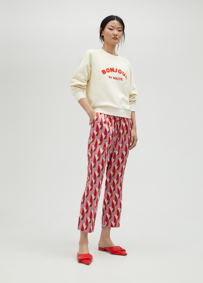 lola casademunt Sudadera BY MAITE 2025