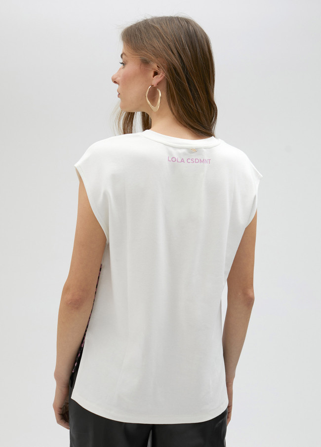 lola casademunt Camiseta estampado leopardos Rebajas de fábrica