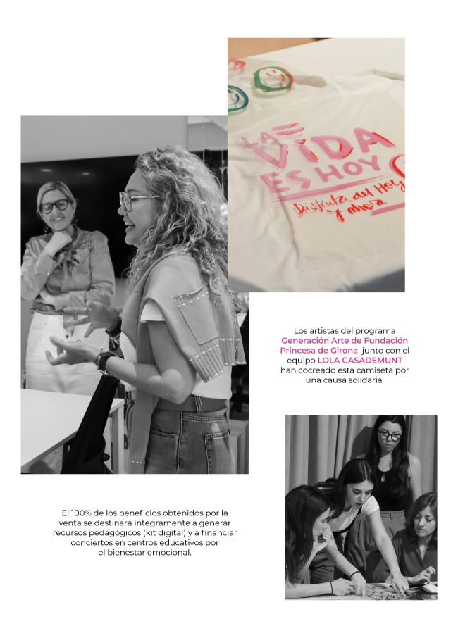 lola casademunt Camiseta Solidaria Princesa Girona ÚLTIMAS EDICIONES