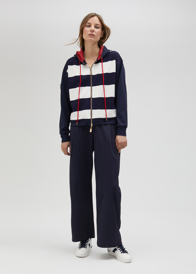 lola casademunt Sudadera rayas capucha. Limited Edition Precio de fábrica