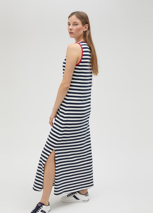 lola casademunt Vestido midi rayas. Limited Edition Promoción por tiempo limitado