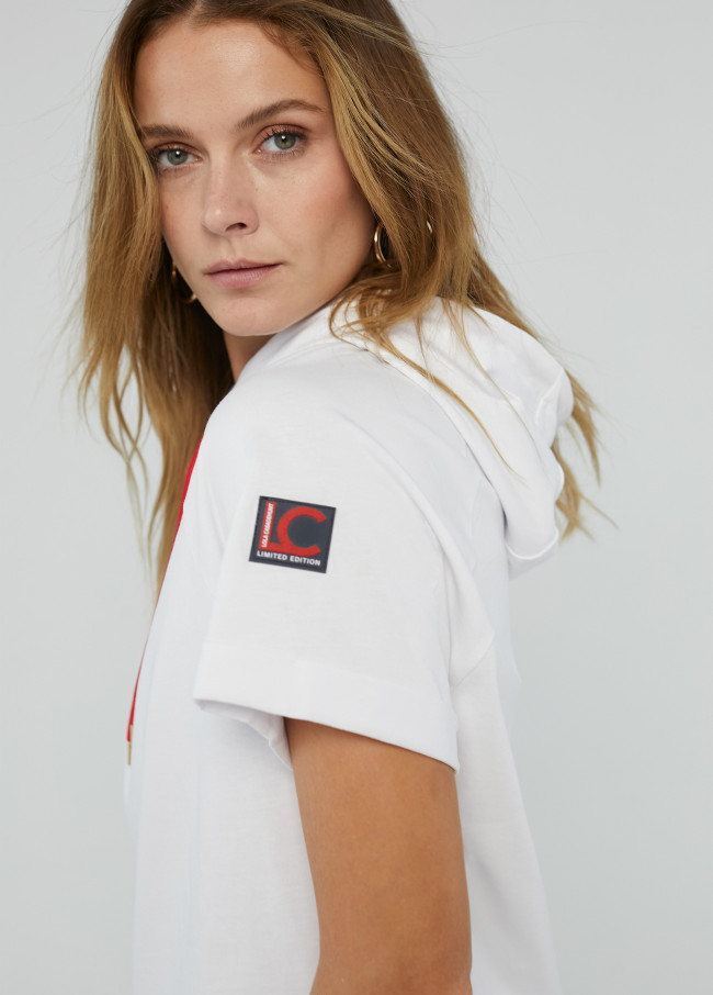 lola casademunt Sudadera manga corta. Limited Edition Descuento por venta flash