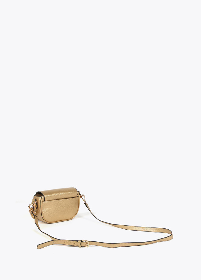lola casademunt Mini Bandolera metalizada Rebajas de fin de temporada