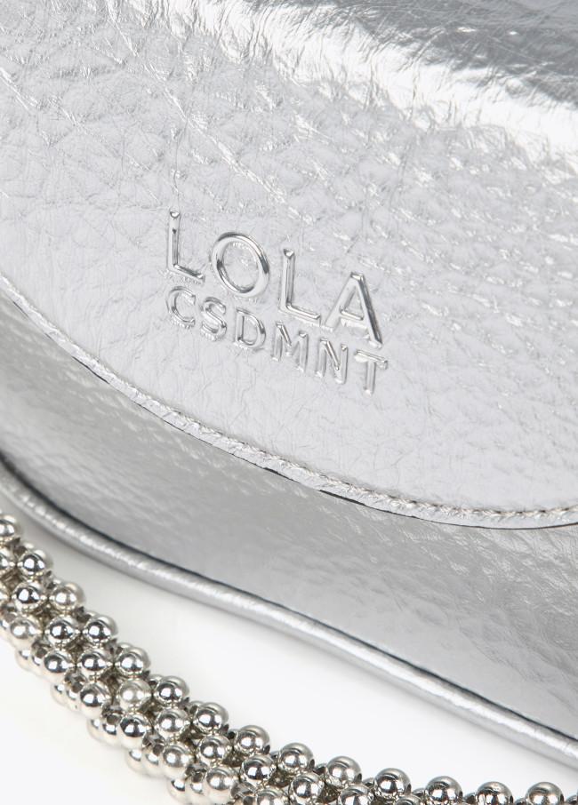 lola casademunt Mini Bandolera metalizada Devoluciones gratuitas