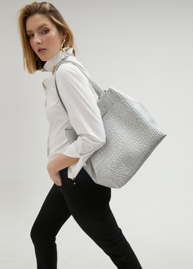 lola casademunt Bolso shopper monograma Liquidación