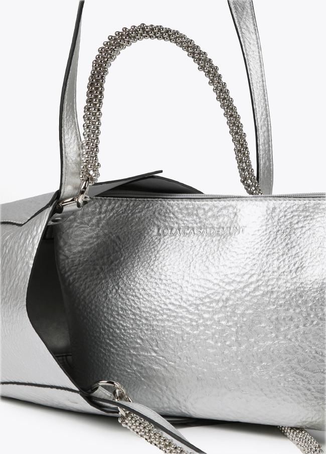lola casademunt Bolso metalizado Rebajas online