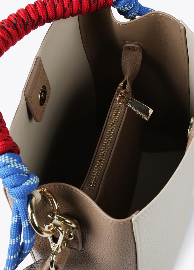 lola casademunt Bolso bucket bicolor Grandes ahorros