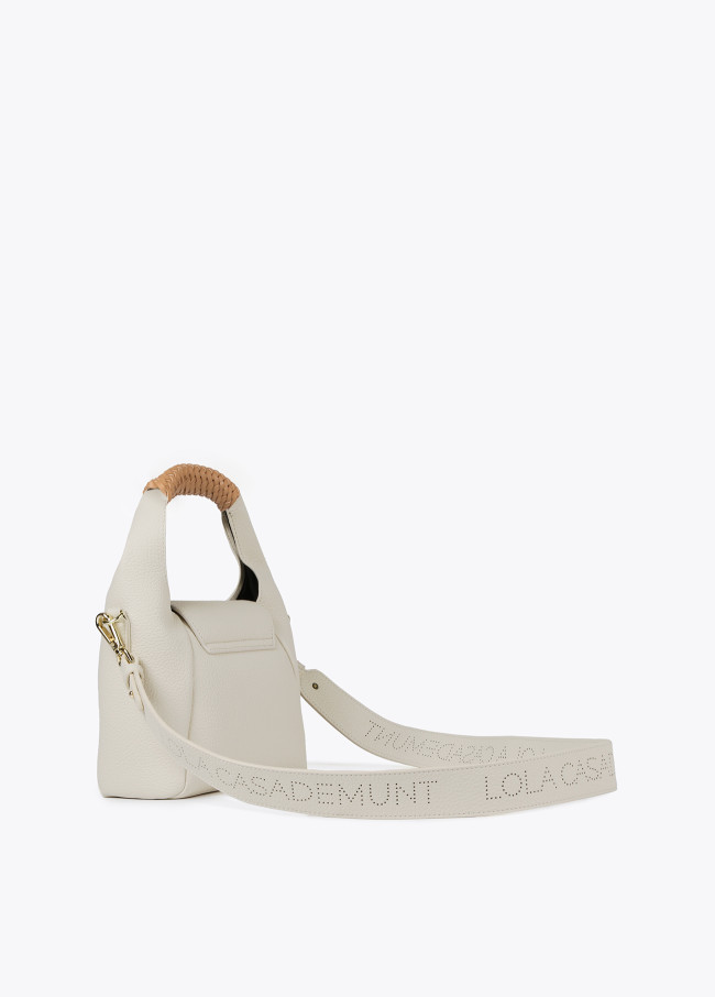 lola casademunt Bolso bandolera con detalle trenzado Precio ultrabajo