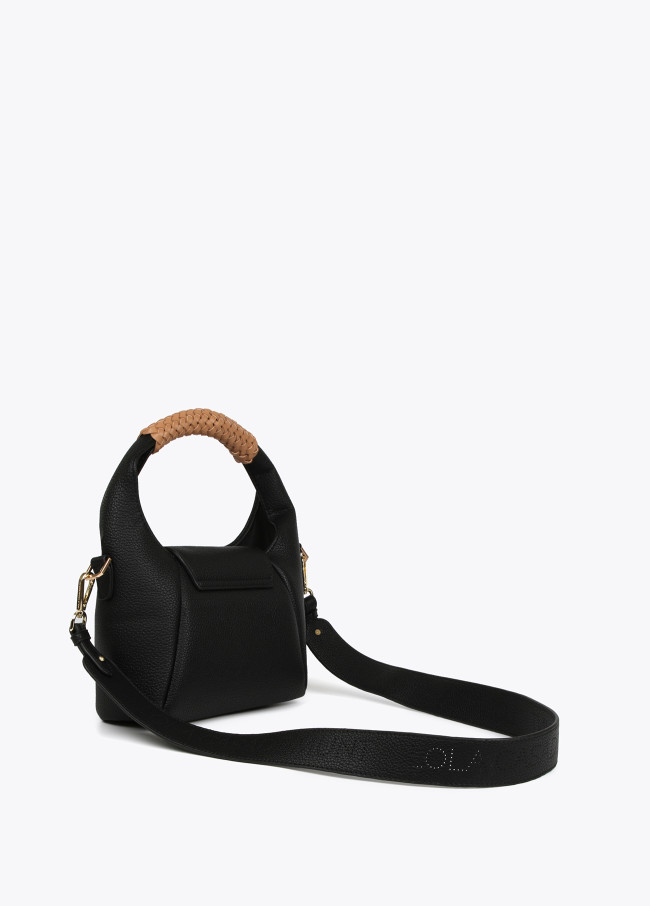 lola casademunt Bolso bandolera con detalle trenzado Devoluciones gratuitas