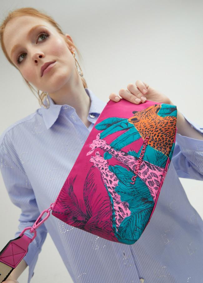 lola casademunt Neceser nylon estampado animales multicolor 2025
