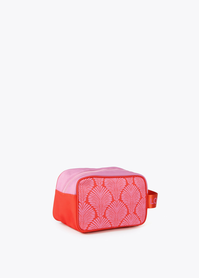 lola casademunt Neceser nylon estampado conchas Outlet