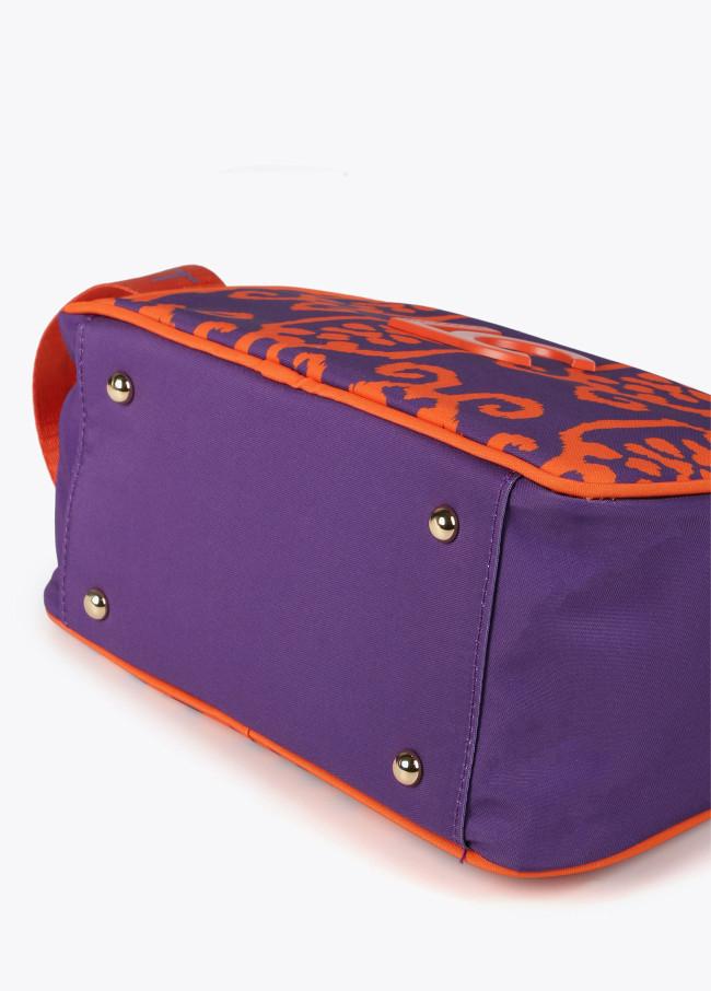 lola casademunt Neceser nylon estampado arabesco Outlet online