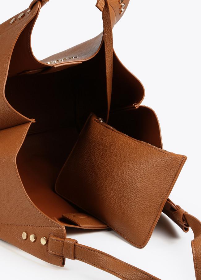 lola casademunt Bolso shopper con tachuelas Gran oferta