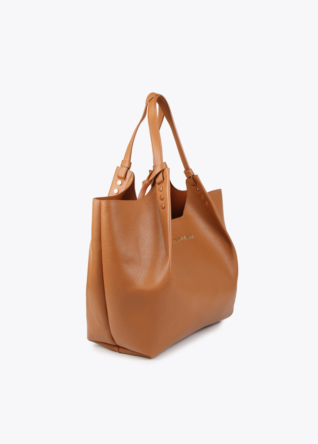 lola casademunt Bolso shopper con tachuelas Gran oferta