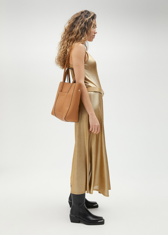 lola casademunt Bolso shopper efecto piel Ventas relámpago