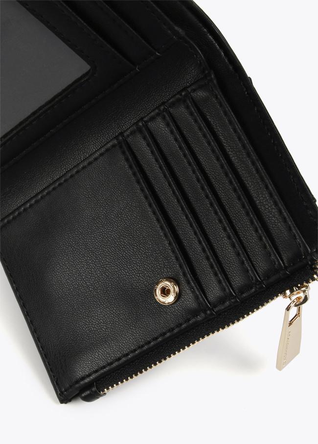 lola casademunt Monedero negro y dorado COMPRAR AHORA